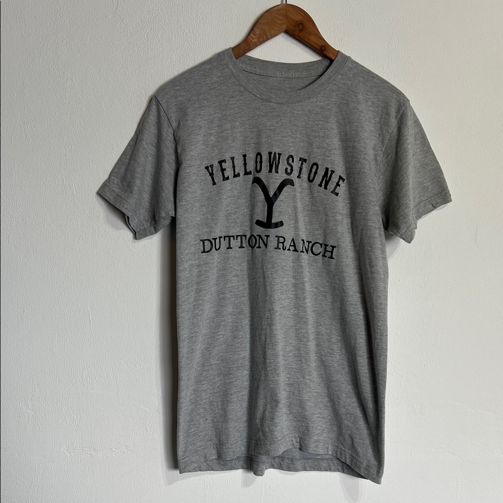 Gray Yellowstone Dutton Ranch T-Shirt